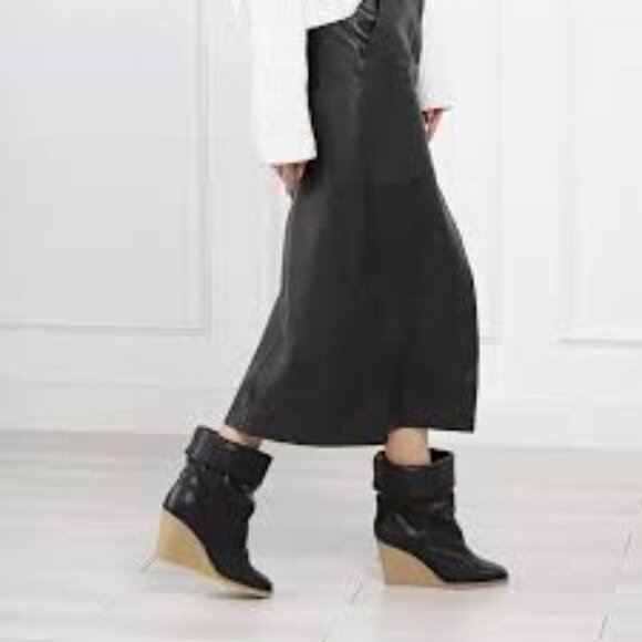 *New* ISABEL MARANT - Totam Wedge Ankle Boots - size 40 (9 US) - Picture 2 of 10